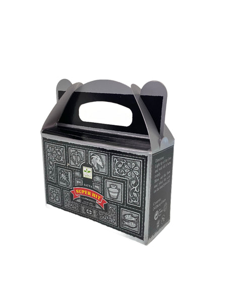 Satya Waterfall Incense for creating a mesmerizing cascading smoke effect with a backflow burner.