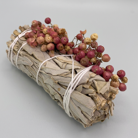 White Sage with Pirul Smudge Stick - Incense Pro