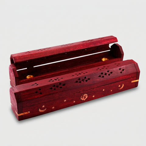 Wooden Coffin Incense Burner - Incense Pro (Image 6)