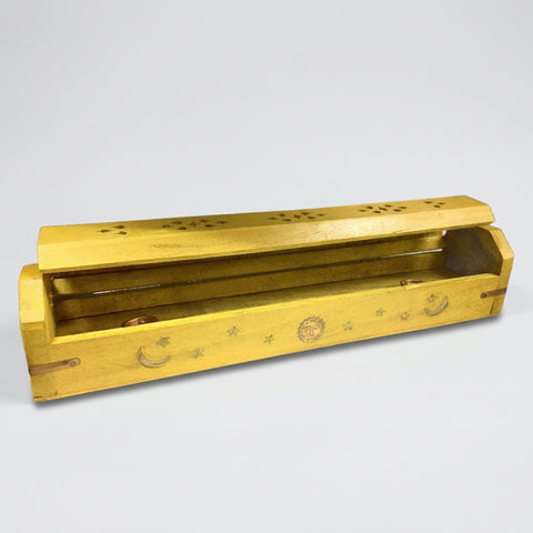 Wooden Coffin Incense Burner - Incense Pro (Image 8)